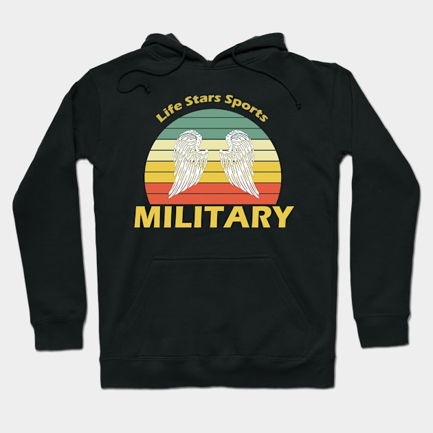 Sport Military Hoodie by Rizaldiuk